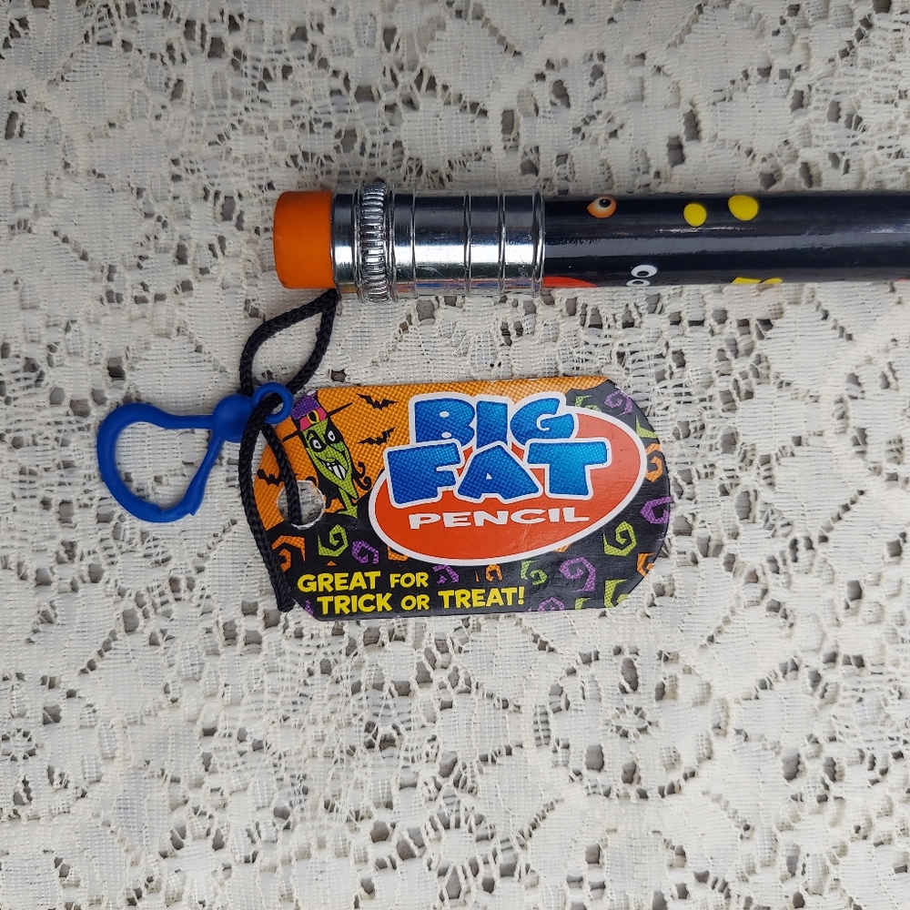 Giant Halloween Pencil Moon Products Rose Art Big Fat Pencil Jack o Lanterns Boo